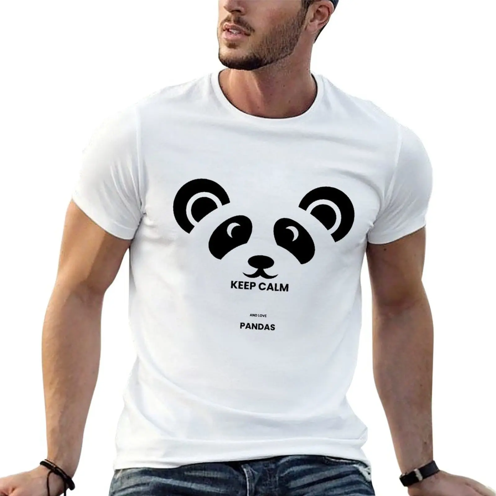 Pandas T-Shirt men t shirt cotton 100% anime t shirts for man essential t shirt T-shirt
Pandas T-Shirt men t shirt cotton 100% anime t shirts for man essential t shirt T-shirt