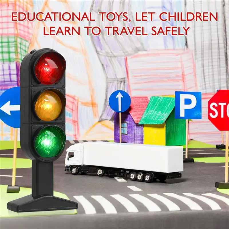 Traffic Light Toy Gadpiparty Toys Simulation Road Light Traffic Maker Signal Light Toy for Kids Safety Traffic Lamp Crosswalk
Traffic Light Toy Gadpiparty Toys Simulation Road Light Traffic Maker Signal Light Toy for Kids Safety Traffic Lamp Crosswalk