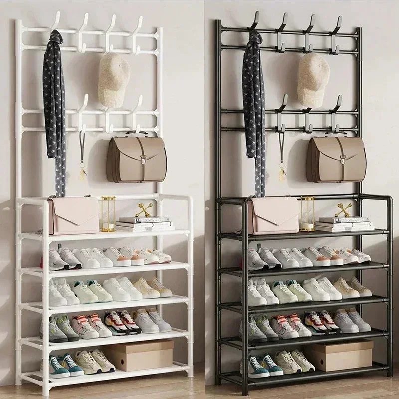 Clothes Hanger Multi-ayer Shoe Rack Doorway Hangers Shoe Shelf Coat Rack Storage Clothing Indoor Storage Furniture Hat Hangers
Clothes Hanger Multi-ayer Shoe Rack Doorway Hangers Shoe Shelf Coat Rack Storage Clothing Indoor Storage Furniture Hat Hangers