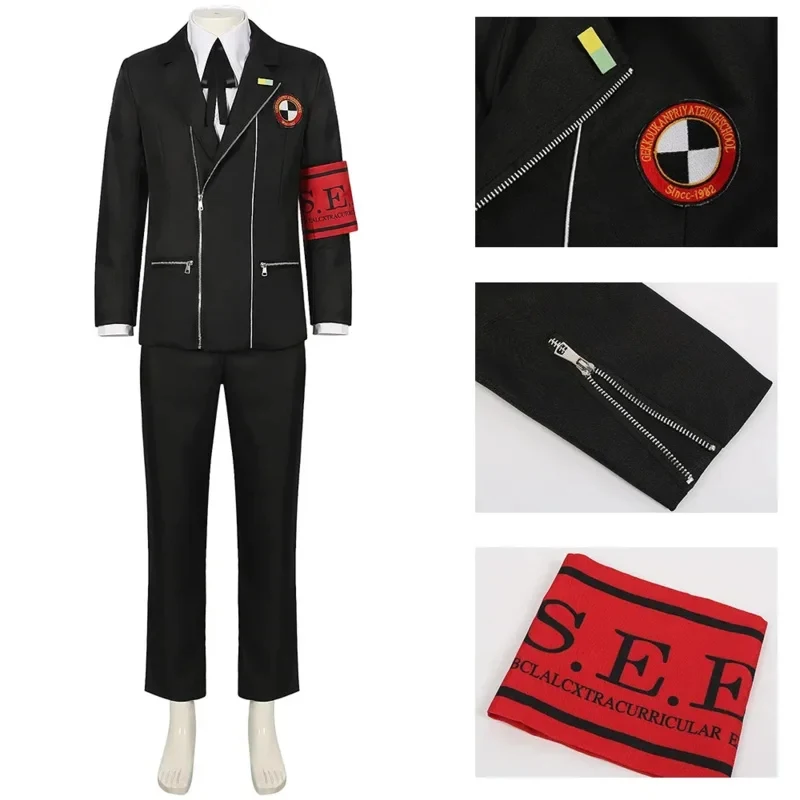 ✜2026❤ Game Persona3 Reload Disguise Costume Yuuki Makoto Cosplay Costume Wig Boy Men School Uniform Outfits Roleplay Halloween✚
✜2026❤ Game Persona3 Reload Disguise Costume Yuuki Makoto Cosplay Costume Wig Boy Men School Uniform Outfits Roleplay Halloween✚