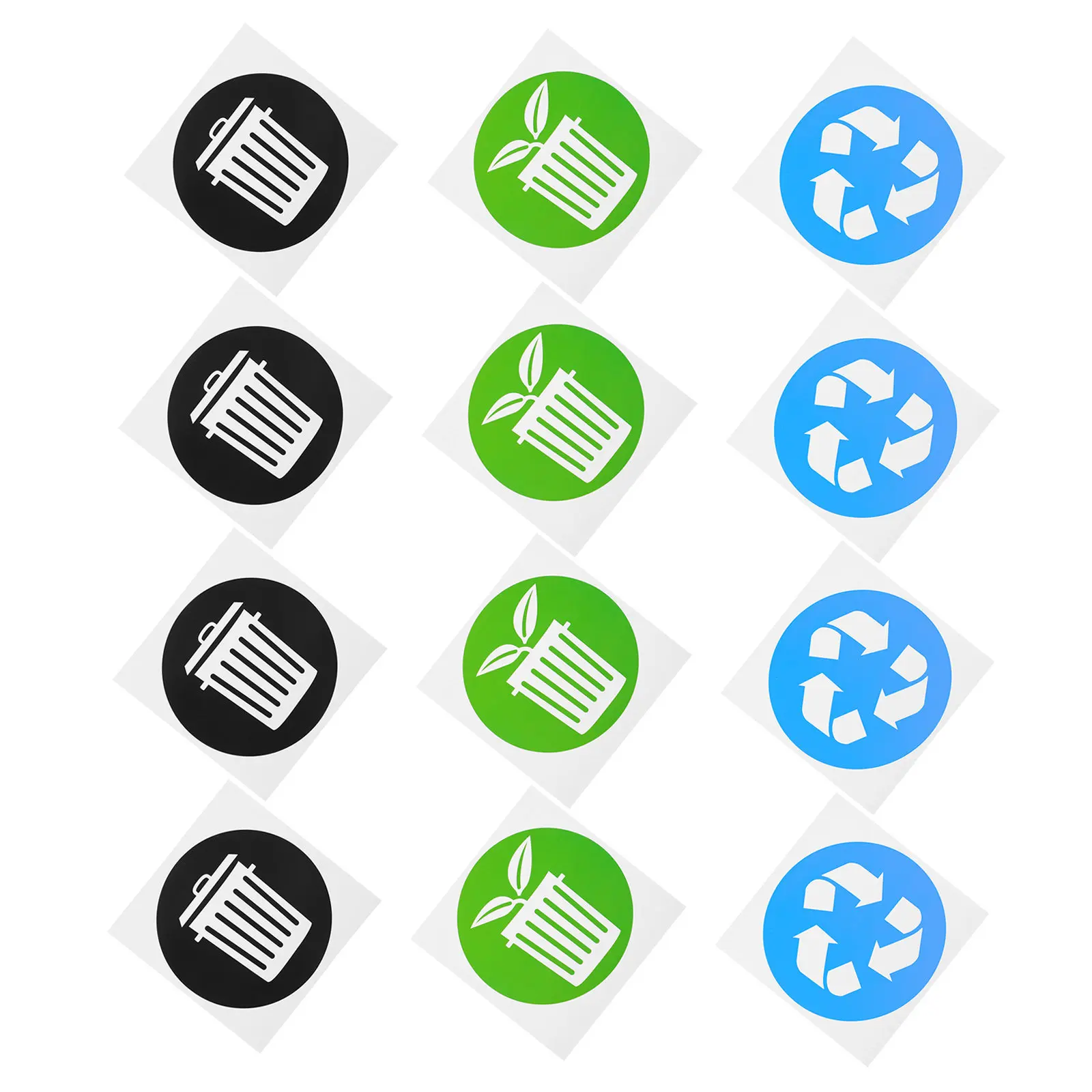 12Pcs Garbage Classification Stickers PVC Waterproof Adhesive Trash Can Label Removable Recycling Decals for Waste Sorting
12Pcs Garbage Classification Stickers PVC Waterproof Adhesive Trash Can Label Removable Recycling Decals for Waste Sorting