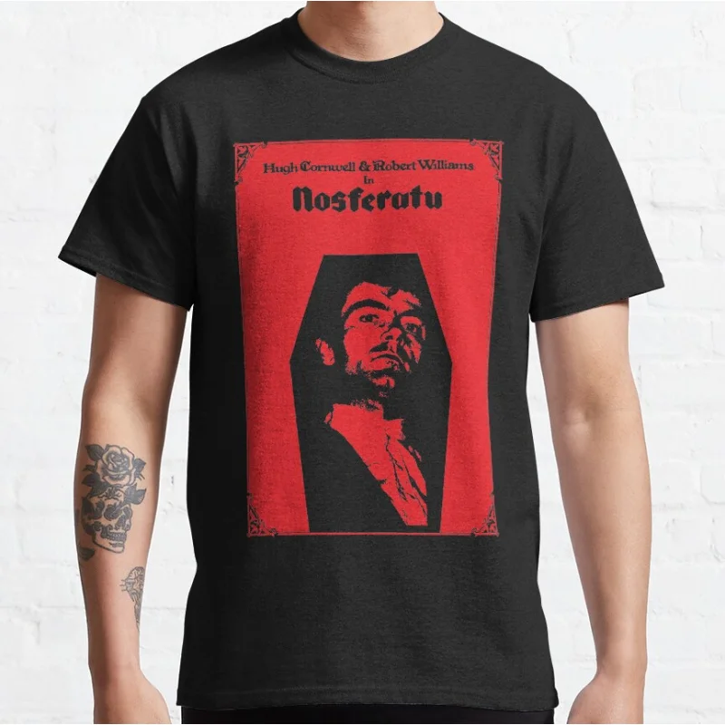 Hugh Cornwell Nosferatu Vampire cult graphic t shirts Horror Shadow The Mystery Hunter scary halloween tops All size S-6XL
Hugh Cornwell Nosferatu Vampire cult graphic t shirts Horror Shadow The Mystery Hunter scary halloween tops All size S-6XL