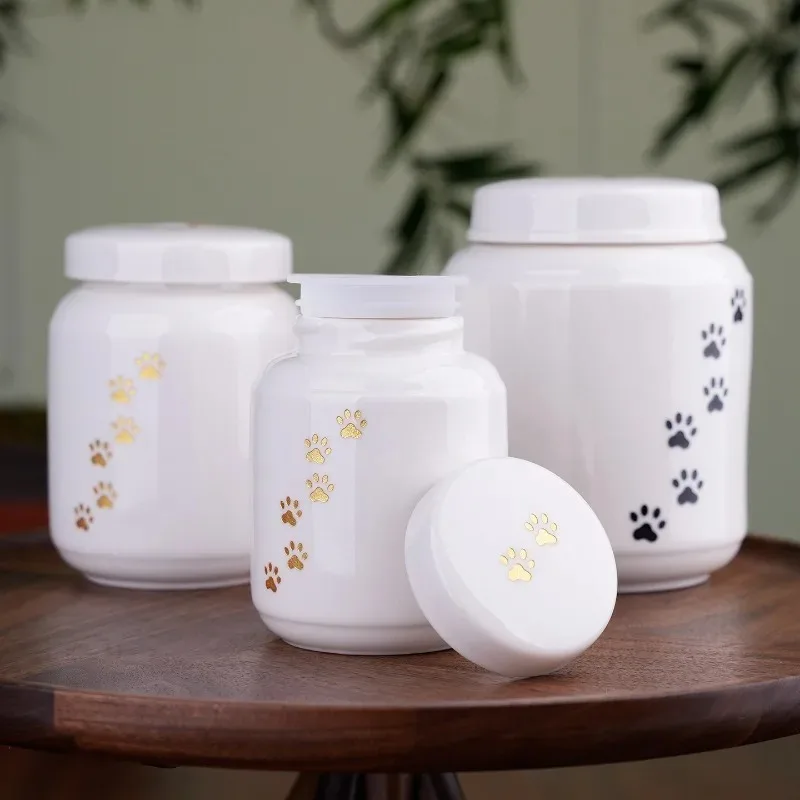 Ceramic Pet Caskets Pet Ash Urn Personalised Dog Memorial Funeral Urn for Ashes Dog Urn Puppy Funeral Box Small Animal Pet Ashes
Ceramic Pet Caskets Pet Ash Urn Personalised Dog Memorial Funeral Urn for Ashes Dog Urn Puppy Funeral Box Small Animal Pet Ashes