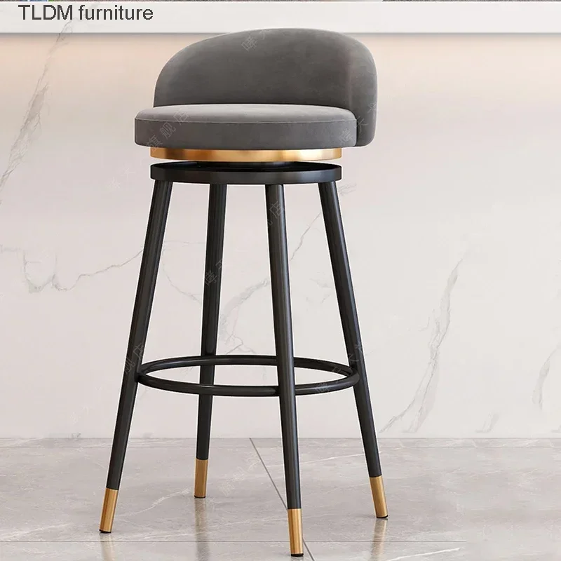 Backrest Relaxing Bedrooms Bar Chair Soft Ergonomic Luxury Counter Kitchen High Chairs Party Nordic Tabourets De Bar Furniture
Backrest Relaxing Bedrooms Bar Chair Soft Ergonomic Luxury Counter Kitchen High Chairs Party Nordic Tabourets De Bar Furniture