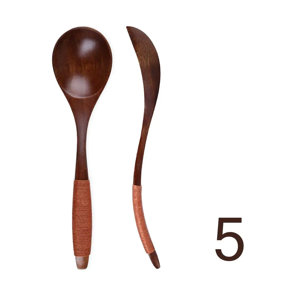 Coffee 17.5cm Black Walnut Tableware Wood Catering Scoop Soup Spoon Wooden Spoon Cooking Utensil Kitchen Tool
Coffee 17.5cm Black Walnut Tableware Wood Catering Scoop Soup Spoon Wooden Spoon Cooking Utensil Kitchen Tool