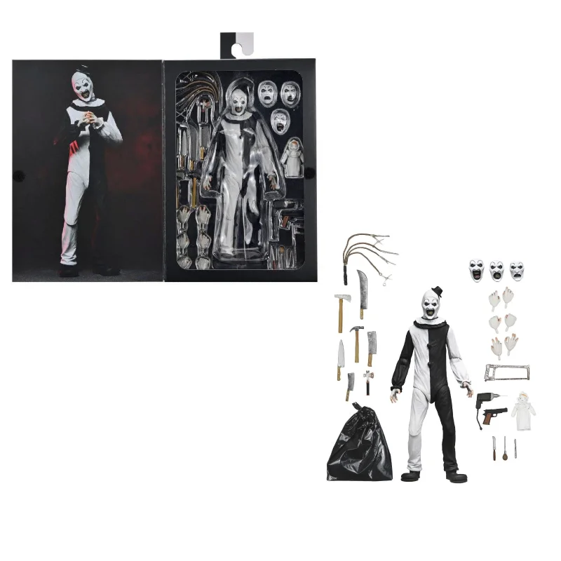 【In Stock】NECA45251 Soul-breaking Clown Terrifier Art 7inch Movable Humanoid Doll Animation Model Toy Collection Gift Decoration
【In Stock】NECA45251 Soul-breaking Clown Terrifier Art 7inch Movable Humanoid Doll Animation Model Toy Collection Gift Decoration