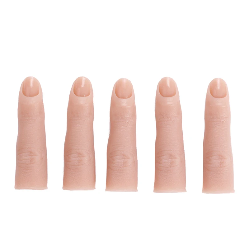 Soft Silicone Practice Fake Finger Nail With Joints Bendable False Fingernails Tips Manicure Nail Training Model Accessories
Soft Silicone Practice Fake Finger Nail With Joints Bendable False Fingernails Tips Manicure Nail Training Model Accessories