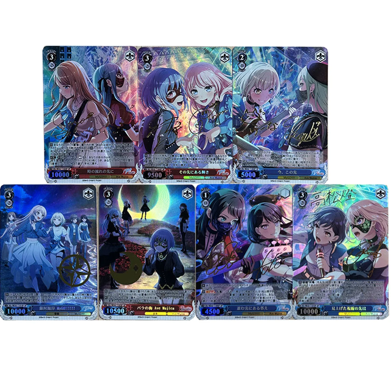 BanG Dream! Это MyGO! Коллекционная карта серии Linkage DIY с горячим тиснением: Такамацу, Томори, Анон, Чихая — Аниме-игровая карта
BanG Dream! Это MyGO! Коллекционная карта серии Linkage DIY с горячим тиснением: Такамацу, Томори, Анон, Чихая — Аниме-игровая карта