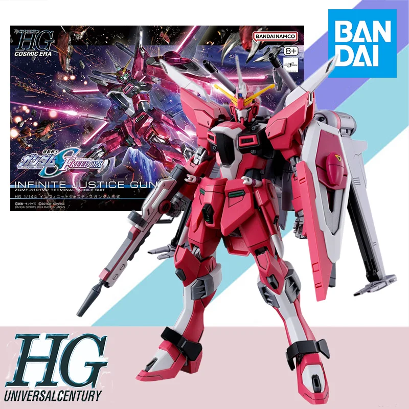 Фигурка аниме Bandai HGUC 1/144, фигурка аниме «Бесконечная справедливость», «GUNDAM type 2», Сборная модель, набор игрушек, подарок, оригинал
Фигурка аниме Bandai HGUC 1/144, фигурка аниме «Бесконечная справедливость», «GUNDAM type 2», Сборная модель, набор игрушек, подарок, оригинал