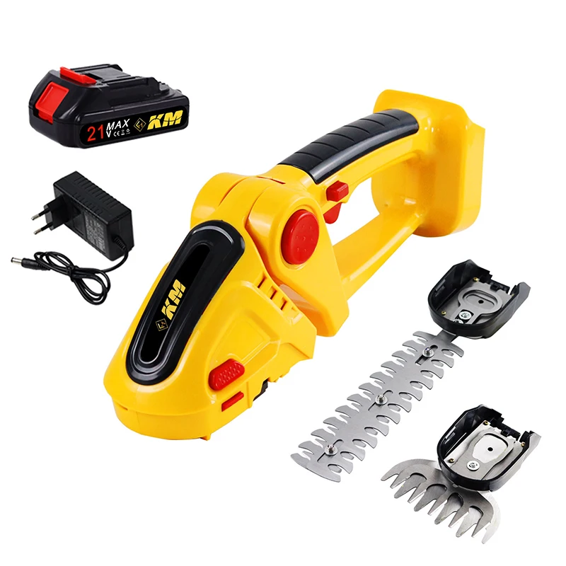 Handheld Hedge Trimmer Multifunctional Portable Electric Trimmer Outdoors Cordless Lawn Mower Household Gardens Cutting Tools
Handheld Hedge Trimmer Multifunctional Portable Electric Trimmer Outdoors Cordless Lawn Mower Household Gardens Cutting Tools