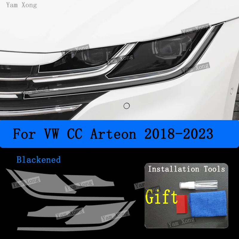 Transparent Protective Film For VW CC Arteon2018-2023 Headlight Cover High Definition Scratch UV Proof Easy Installation Kit
Transparent Protective Film For VW CC Arteon2018-2023 Headlight Cover High Definition Scratch UV Proof Easy Installation Kit