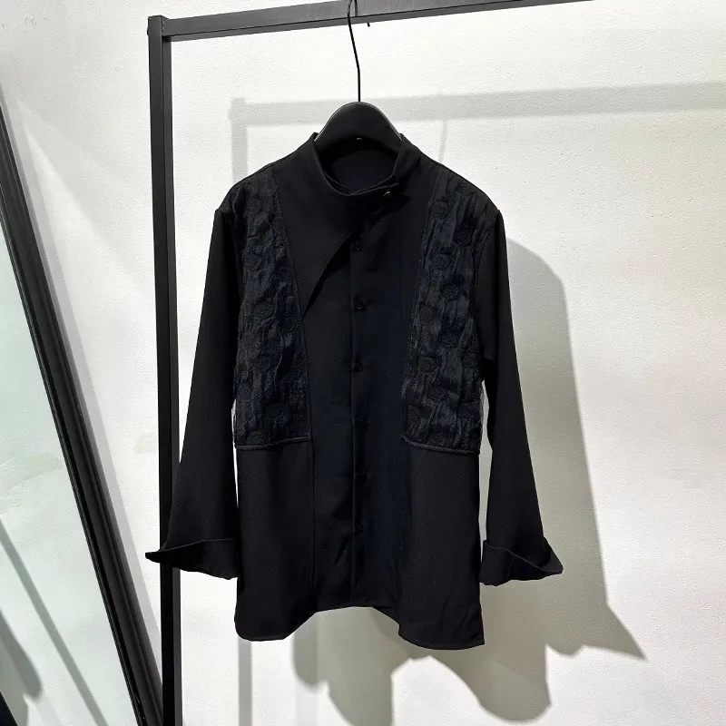 Owen Seak Men Casual Shirts Gothic Style Men's Clothing Spring Male High Street Autumn Black Shirts
Owen Seak Men Casual Shirts Gothic Style Men's Clothing Spring Male High Street Autumn Black Shirts