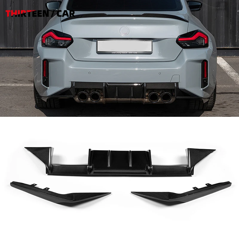 Dry Carbon Fiber R87 R44 Style Rear Bumper Lip for BMW G87 M2 Rear Diffuser Car Accessories
Dry Carbon Fiber R87 R44 Style Rear Bumper Lip for BMW G87 M2 Rear Diffuser Car Accessories