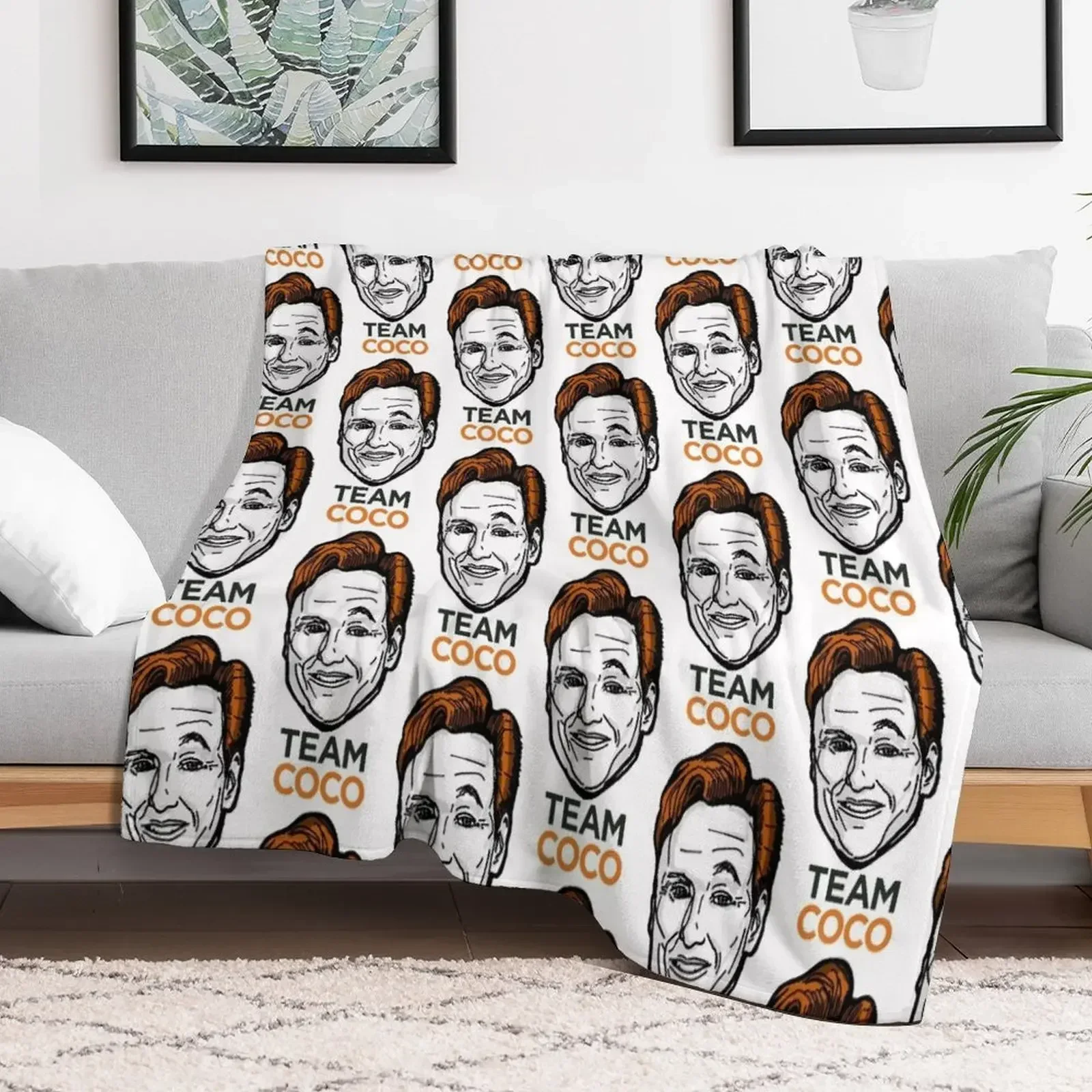 Conan O'Brien Team Coco Smiles & Eyebrows Throw Blanket Decoratives warm winter Extra Large Throw Blankets
Conan O'Brien Team Coco Smiles & Eyebrows Throw Blanket Decoratives warm winter Extra Large Throw Blankets