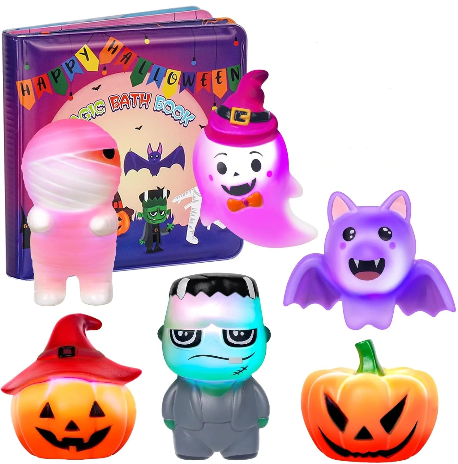 6pcs Halloween Light Up Bath Toys for Toddlers Bath Toys,LED Bath Time Water Toys for Bath,Halloween Toys & Gift for Baby Shower
6pcs Halloween Light Up Bath Toys for Toddlers Bath Toys,LED Bath Time Water Toys for Bath,Halloween Toys & Gift for Baby Shower