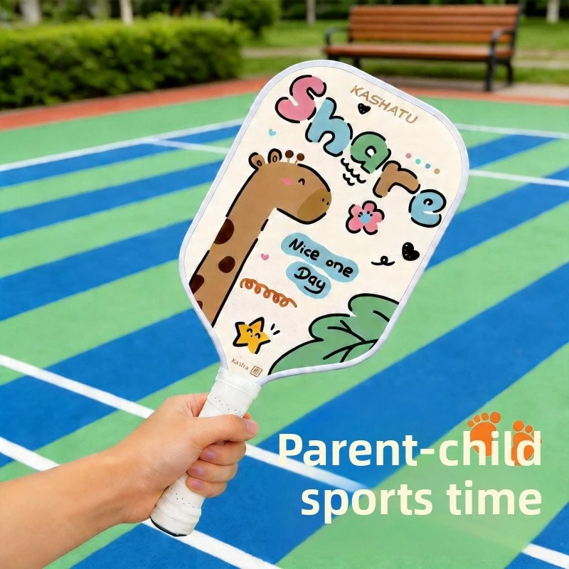 Children's Pickleball Racket Fiberglass Parent-Child Interactive Pickleball Racket
Children's Pickleball Racket Fiberglass Parent-Child Interactive Pickleball Racket