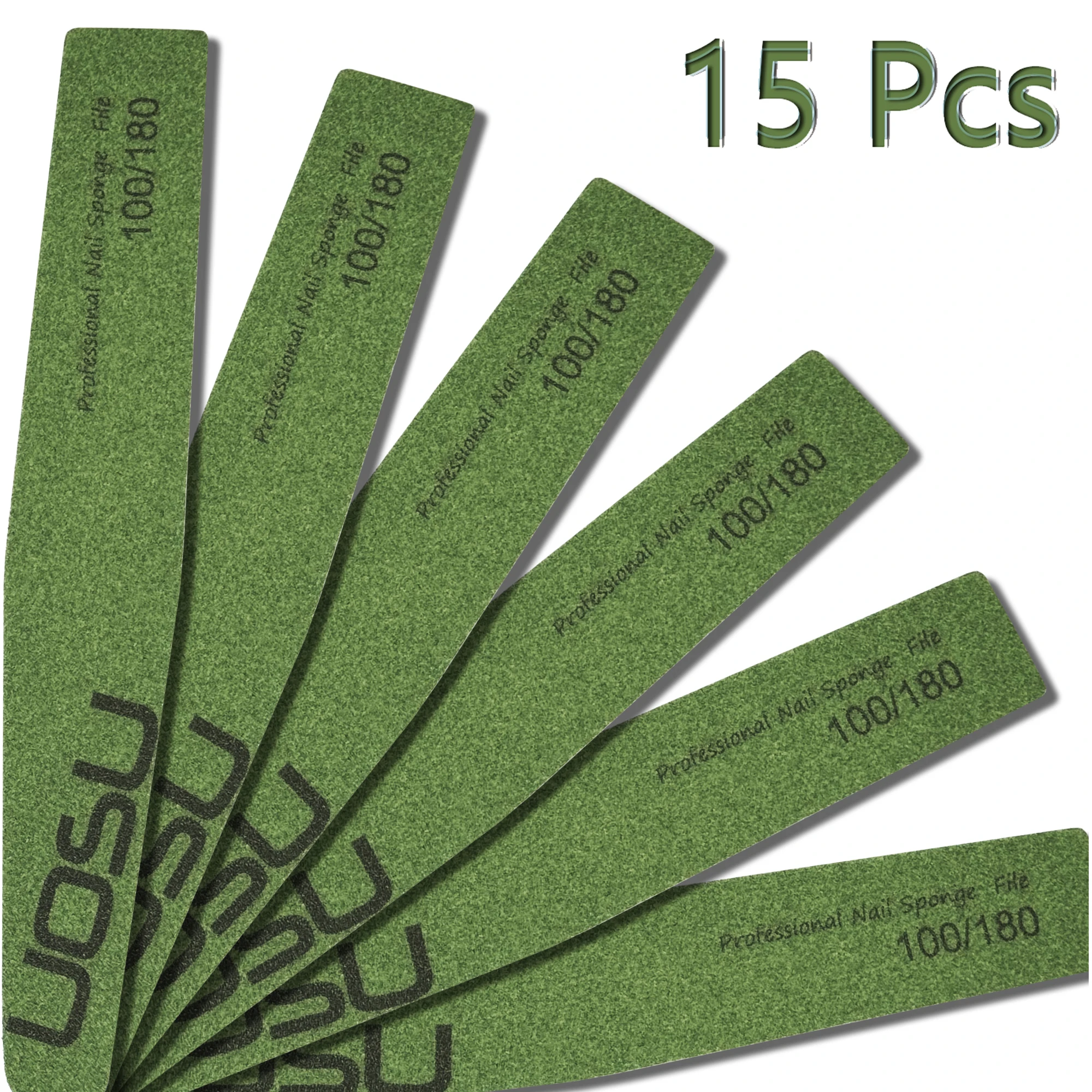 15 Pcs Rhombus And Fanshaped Sponge Nail File Pure Color 100/180 Grit Professional Manicure Nail Art Tool For Polish Fingernail
15 Pcs Rhombus And Fanshaped Sponge Nail File Pure Color 100/180 Grit Professional Manicure Nail Art Tool For Polish Fingernail