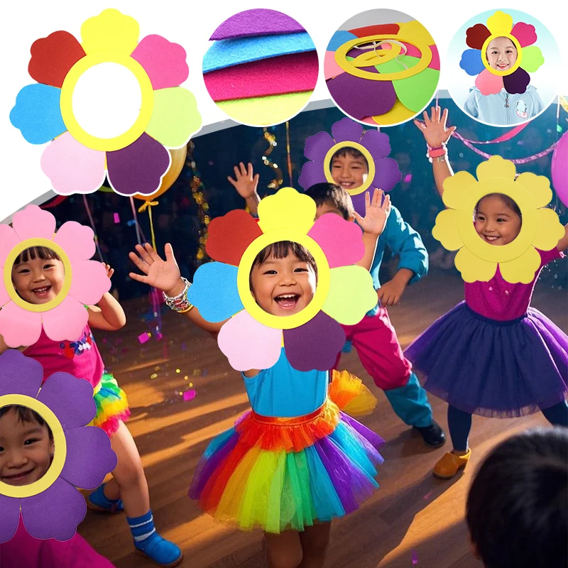 Children's Day Sunflower Headband for Kids Dance Festival Costume Performance Funny Props Decoration Headgear Accessory
Children's Day Sunflower Headband for Kids Dance Festival Costume Performance Funny Props Decoration Headgear Accessory