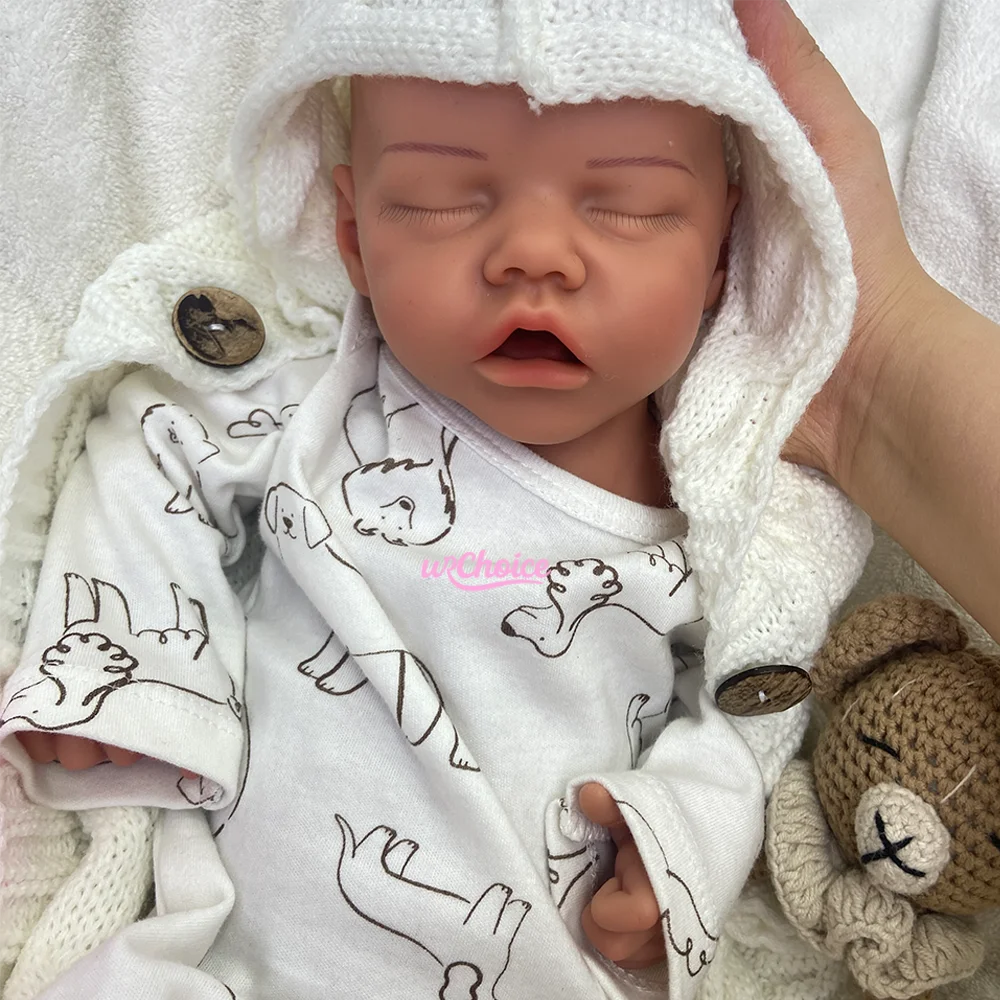 18 "Реалистичная силиконовая кукла реборн, коллекционные игрушки, реалистичные 3D ручная роспись деталей, кукла для новорожденных, кукла-компаньон для малышей
18 "Реалистичная силиконовая кукла реборн, коллекционные игрушки, реалистичные 3D ручная роспись деталей, кукла для новорожденных, кукла-компаньон для малышей