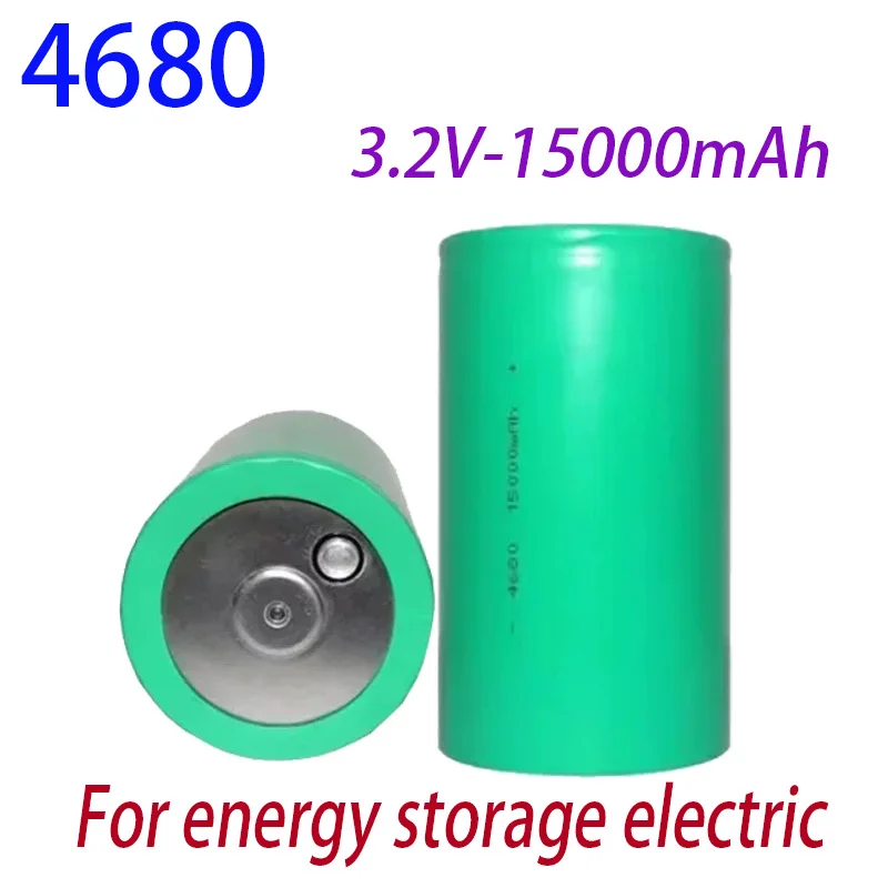 100%Original NEW BYD cylinder 4680 Iron(III) phosphate lithium battery cell 3.2V15Ah is suitable for energy storage electric
100%Original NEW BYD cylinder 4680 Iron(III) phosphate lithium battery cell 3.2V15Ah is suitable for energy storage electric