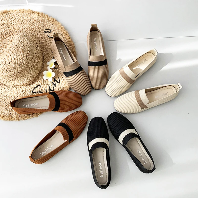 2024 NEW Concise Knitted Slip-on Flat Shoes Woman Daily Comfot Wide Fit Loer Ladies Soft Stretch Moccasin Plus Size 41 Casual
2024 NEW Concise Knitted Slip-on Flat Shoes Woman Daily Comfot Wide Fit Loer Ladies Soft Stretch Moccasin Plus Size 41 Casual