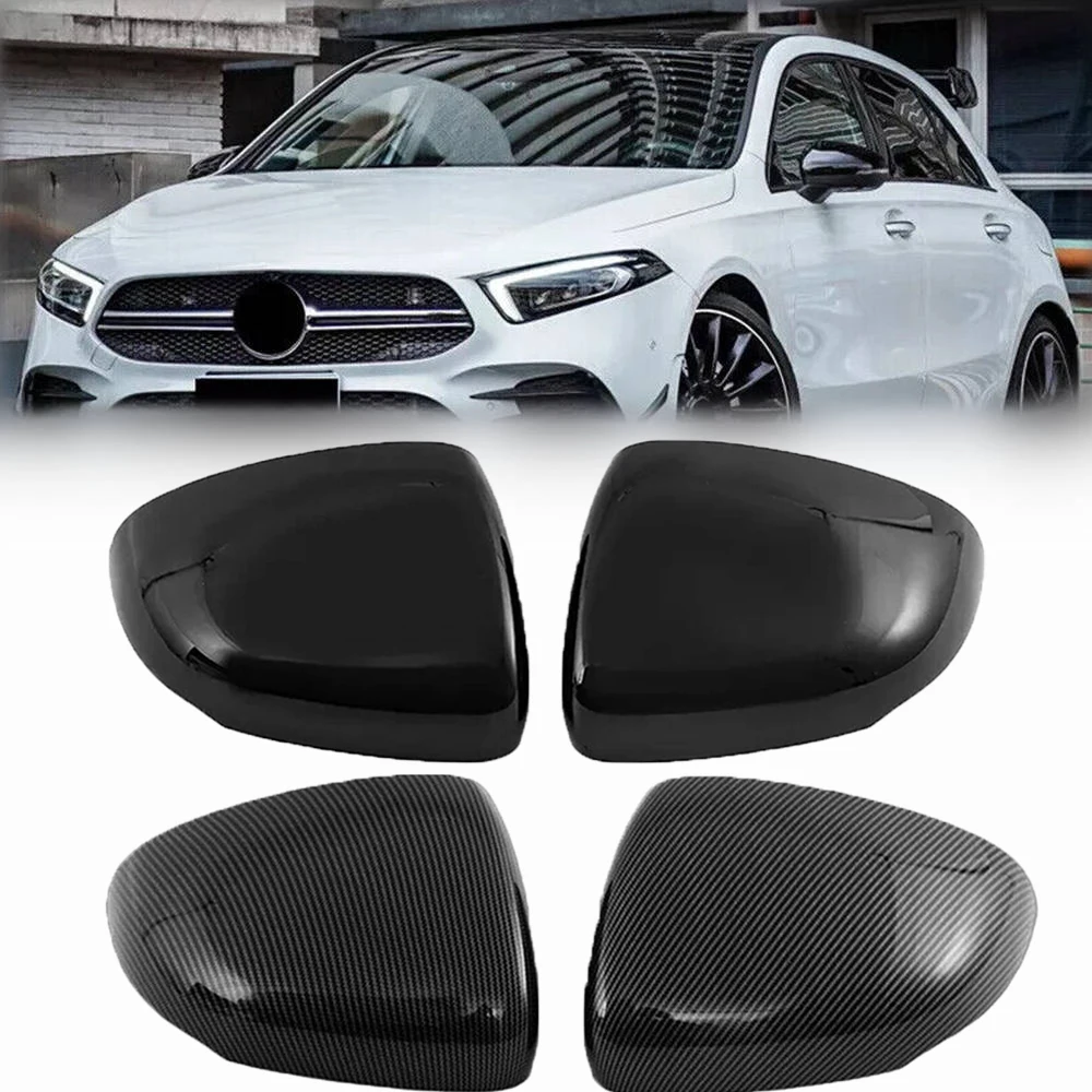 Car Rearview Mirror Cover Cap Trim Carbon Fiber Black A0998117500 A0998117400 For Benz A-Class W177 V177 CLA C118 X118 2019-2025
Car Rearview Mirror Cover Cap Trim Carbon Fiber Black A0998117500 A0998117400 For Benz A-Class W177 V177 CLA C118 X118 2019-2025