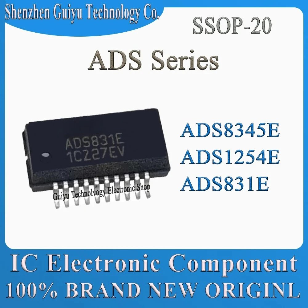 ADS8345E ADS1254E ADS831E ADS8345 ADS1254 ADS831 ADS SSOP-20 IC Chip
ADS8345E ADS1254E ADS831E ADS8345 ADS1254 ADS831 ADS SSOP-20 IC Chip