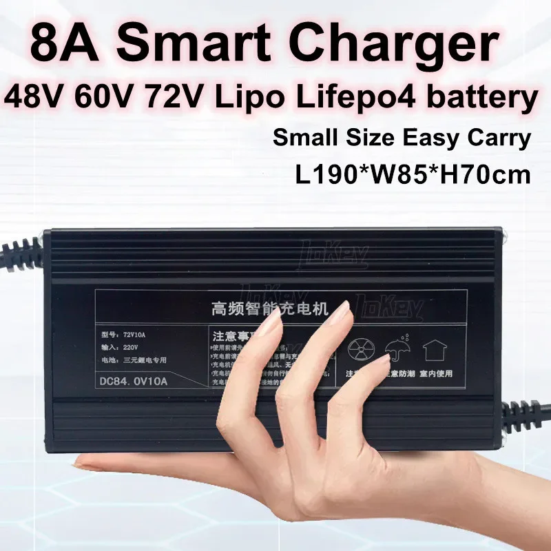 8A Charger 48V 60V 72V Carregador 54.6V 58.4V 67.2V 73V 84V Lipo Lifepo4 Li Ion Rechargeable Battery 13S 14S 16S 17S 18S 20S 24S
8A Charger 48V 60V 72V Carregador 54.6V 58.4V 67.2V 73V 84V Lipo Lifepo4 Li Ion Rechargeable Battery 13S 14S 16S 17S 18S 20S 24S