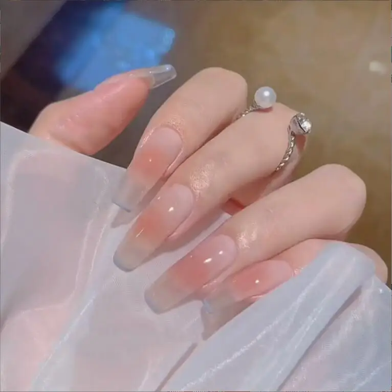 24pcs French Fake Nails Short Art Nail Tips Press Stick on False with Designs Full Cover Artificial Pink Wearable Clear Tips
24pcs French Fake Nails Short Art Nail Tips Press Stick on False with Designs Full Cover Artificial Pink Wearable Clear Tips