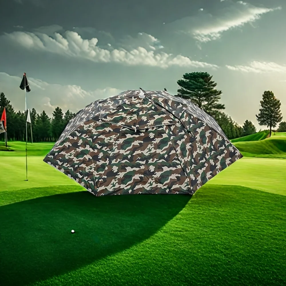 1pc Classic Foldable Sun & Rain Protection Umbrella Hat - 7 Ribs, Adjustable Hem Cord, Iron Handle & Ribs, Cloth - Perfect for
1pc Classic Foldable Sun & Rain Protection Umbrella Hat - 7 Ribs, Adjustable Hem Cord, Iron Handle & Ribs, Cloth - Perfect for
