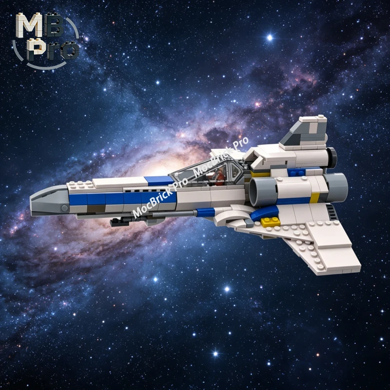 Конструктор MOC «Космический истребитель», Футуристический космический боевой самолет, Изысканная детализированная модель для создания космических сцен
Конструктор MOC «Космический истребитель», Футуристический космический боевой самолет, Изысканная детализированная модель для создания космических сцен