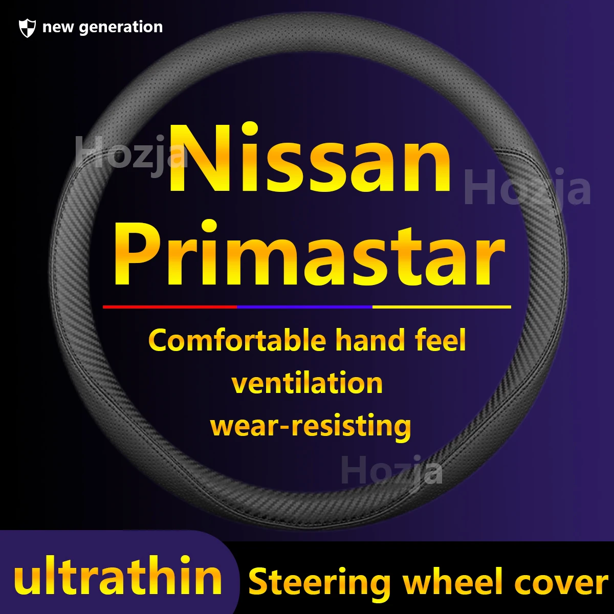 Leather Car Steering Wheel Cover For Nissan Primastar 2022 2023 2024 Non-slip Comfortable Auto Accessories
Leather Car Steering Wheel Cover For Nissan Primastar 2022 2023 2024 Non-slip Comfortable Auto Accessories