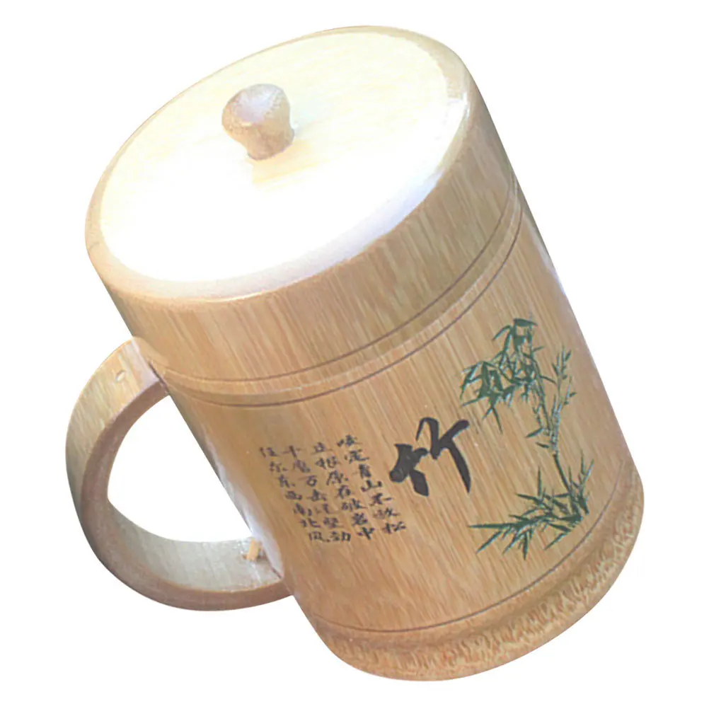 Portable Bamboo Mug Chinese Style Tea Cup Eco Friendly Design for Coffee and Other Beverages Moderate Capacity
Portable Bamboo Mug Chinese Style Tea Cup Eco Friendly Design for Coffee and Other Beverages Moderate Capacity