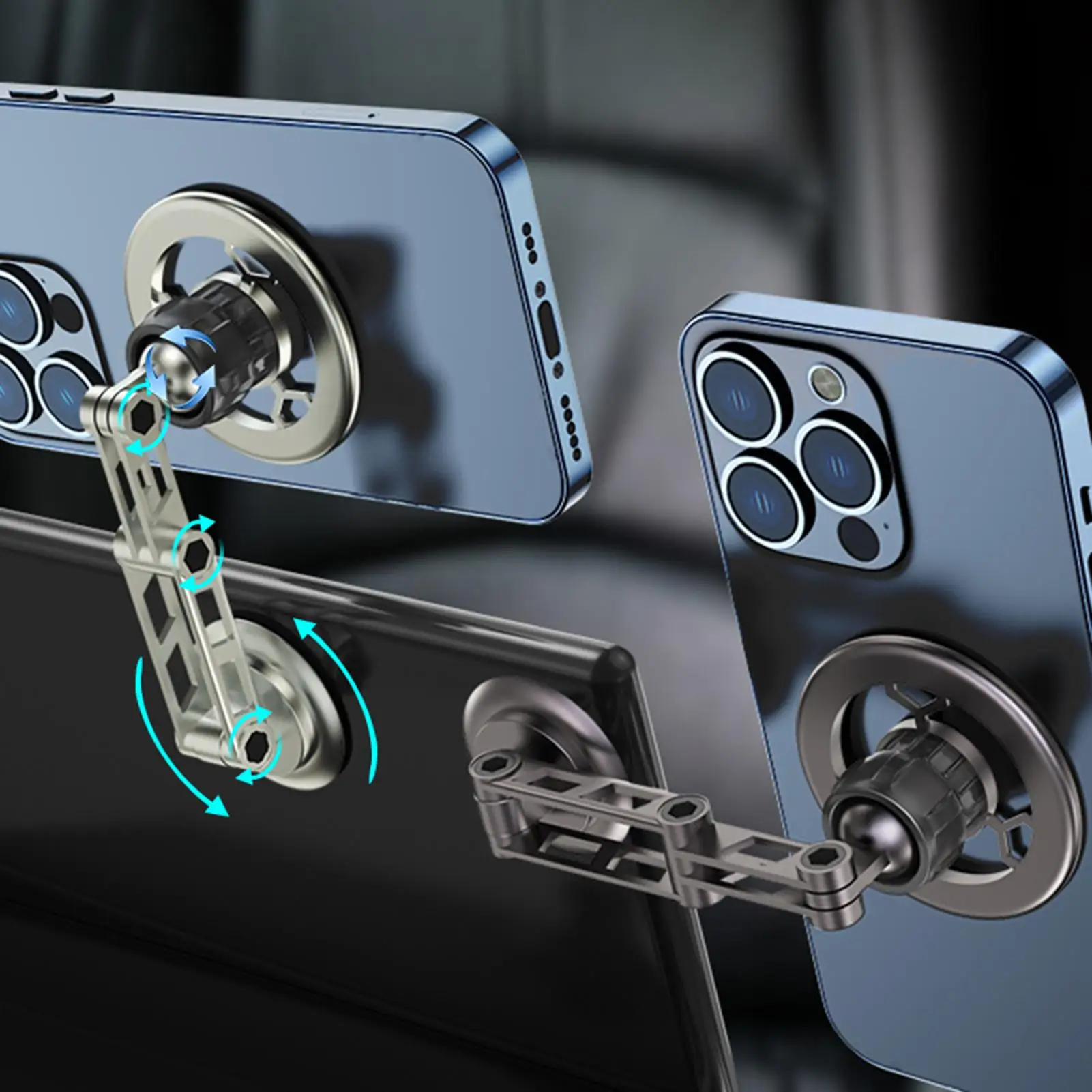 Vacuum Magnetic Phone Holder Anti Slip Foldable Stand Magnet Phone Holder For Car For SUV Truck Sedan Dashboard Windshield Road
Vacuum Magnetic Phone Holder Anti Slip Foldable Stand Magnet Phone Holder For Car For SUV Truck Sedan Dashboard Windshield Road