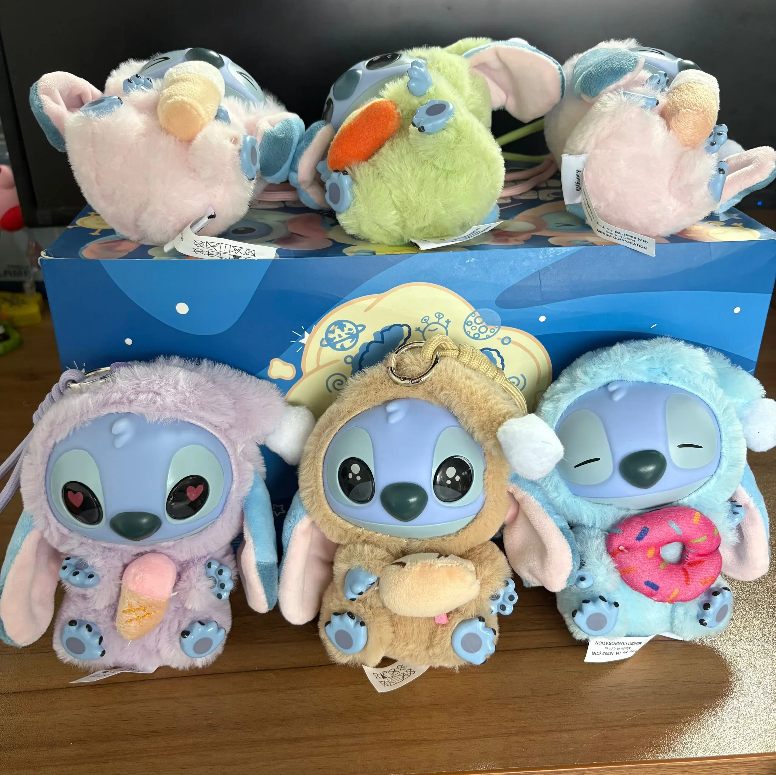Disney Stitch Eat Some Thing Before Sleep Series Vinyl Blind Box Bag Pendant Cute Doll Mystery Box Toy For Girl Gift
Disney Stitch Eat Some Thing Before Sleep Series Vinyl Blind Box Bag Pendant Cute Doll Mystery Box Toy For Girl Gift
