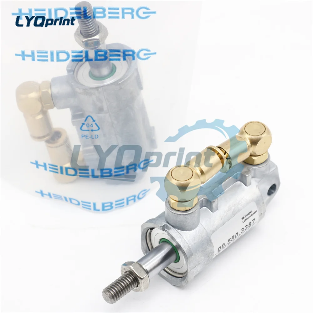 Best Quality 1 Piece Heidelberg Pneumatic Cylinder D25 H25 00.580.3387
Best Quality 1 Piece Heidelberg Pneumatic Cylinder D25 H25 00.580.3387