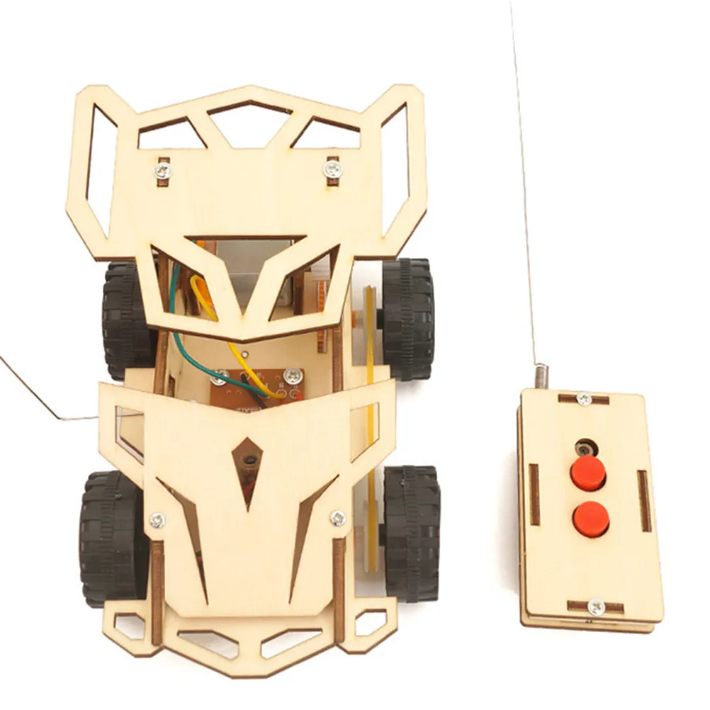 1 Set Rechargeable Remote-Controlled Sports Car DIY Assembly Wooden Package Lightweight Portable Racing Car for Kids Boys
1 Set Rechargeable Remote-Controlled Sports Car DIY Assembly Wooden Package Lightweight Portable Racing Car for Kids Boys