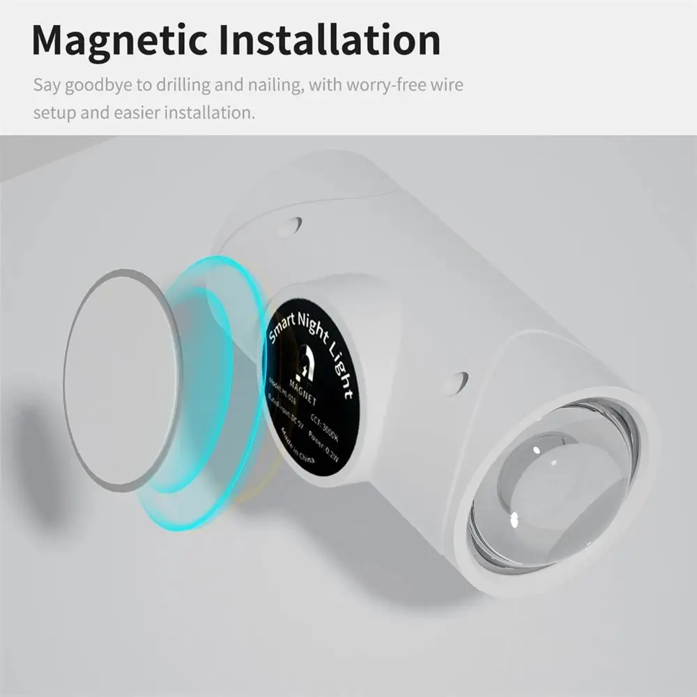 New 15 Color LED Night Light Magnetic Automatic Sensing Wall Lamp Atmosphere Light Rechargeable Room Decor Light Gift
New 15 Color LED Night Light Magnetic Automatic Sensing Wall Lamp Atmosphere Light Rechargeable Room Decor Light Gift