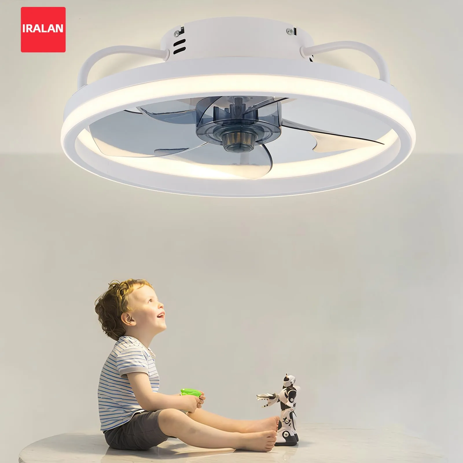 Electric Fan Ceiling Fan with Light Quiet Household Fan with Remote Control Study Living Room Suitable Sealing Fan LED Lighting
Electric Fan Ceiling Fan with Light Quiet Household Fan with Remote Control Study Living Room Suitable Sealing Fan LED Lighting