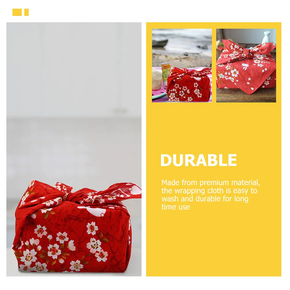 Bento Wrap Cloth 50x50cm Red Cherry Rabbit Pattern Japanese Style Gift Wrapping Fabric For Lunch Box Decorative
Bento Wrap Cloth 50x50cm Red Cherry Rabbit Pattern Japanese Style Gift Wrapping Fabric For Lunch Box Decorative