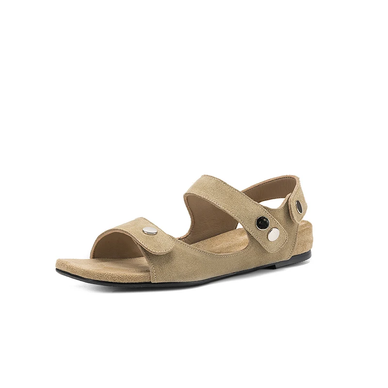 2026 Summer New Hand Made Genuine Leather Cow Suede Comfortable Soft Leather Roman Sandals Women's Outer Wear Beach Shoes
2026 Summer New Hand Made Genuine Leather Cow Suede Comfortable Soft Leather Roman Sandals Women's Outer Wear Beach Shoes