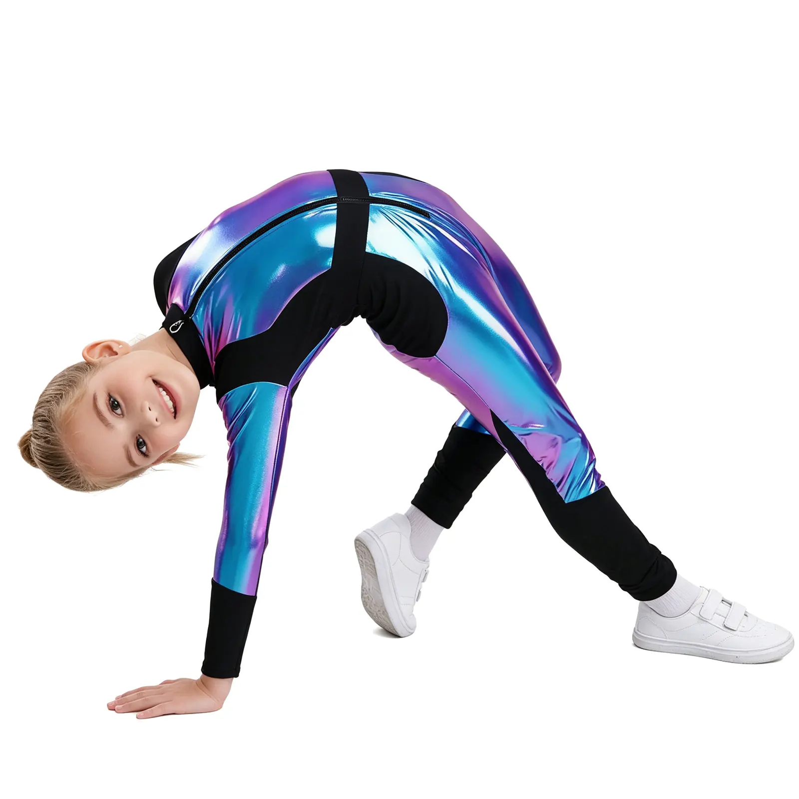 Girls Carnival Party Alien Robot Astronaut Cosplay Performance Jumpsuit Holographic Halloween Alien Outer Space Clothes Bodysuit
Girls Carnival Party Alien Robot Astronaut Cosplay Performance Jumpsuit Holographic Halloween Alien Outer Space Clothes Bodysuit