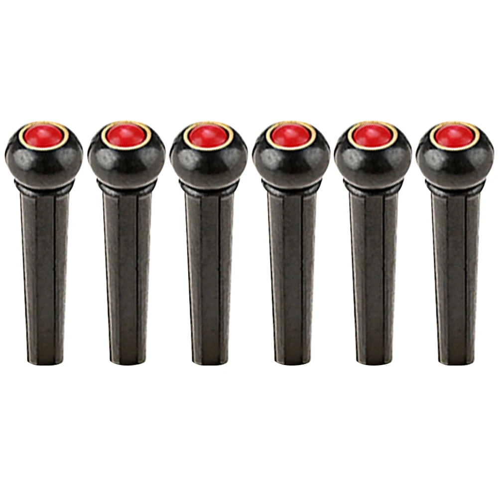 6 Pcs Guitar String Nails Acoustic Accessory Peg Bridge Pin Electric Part Black Pegs
6 Pcs Guitar String Nails Acoustic Accessory Peg Bridge Pin Electric Part Black Pegs