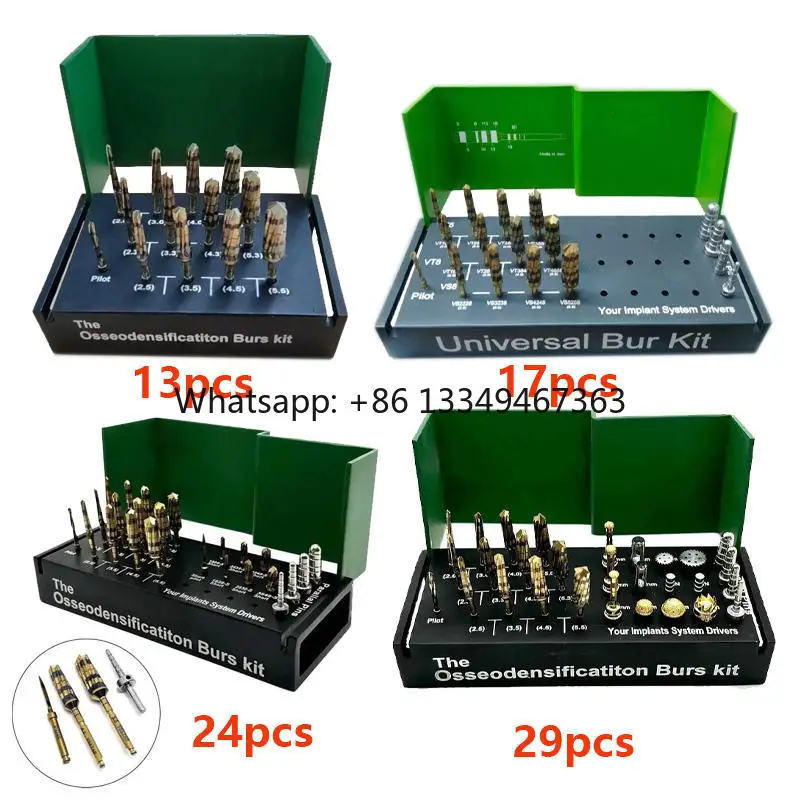 Professional Manual Tools System Drivers Osseodensification Burs Sinus Lift Kit Drills
Professional Manual Tools System Drivers Osseodensification Burs Sinus Lift Kit Drills