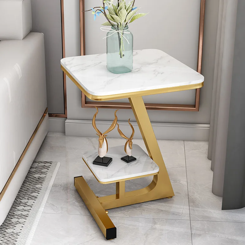 Rectangle Side Table Nordic Luxury Marble Coffee Table Wrought Iron Bedroom Home Living Room Sofa Creative Double Side Table
Rectangle Side Table Nordic Luxury Marble Coffee Table Wrought Iron Bedroom Home Living Room Sofa Creative Double Side Table