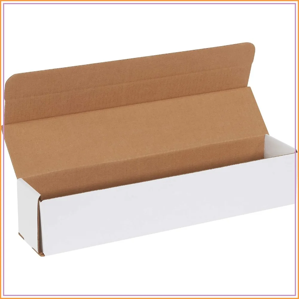 17.5" x 3.5" x 3.5" Corrugated Boxes, 50-Pack, Foldable & Crush-Proof for Shipping
17.5" x 3.5" x 3.5" Corrugated Boxes, 50-Pack, Foldable & Crush-Proof for Shipping