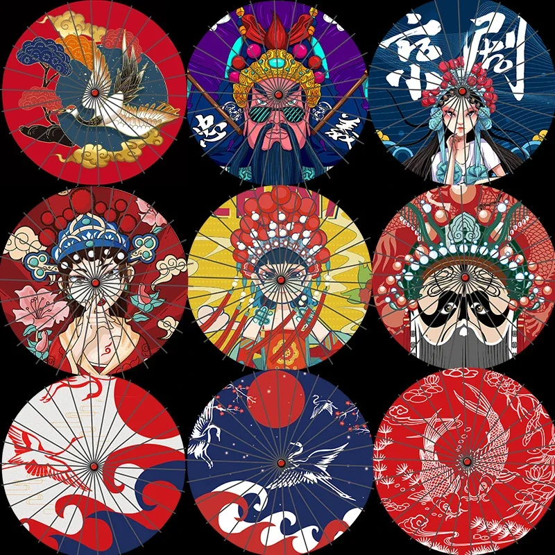 Guochao decoration umbrella oil paper umbrella rainproof sunscreen hotel decoration umbrella ceiling Chinese style classical
Guochao decoration umbrella oil paper umbrella rainproof sunscreen hotel decoration umbrella ceiling Chinese style classical