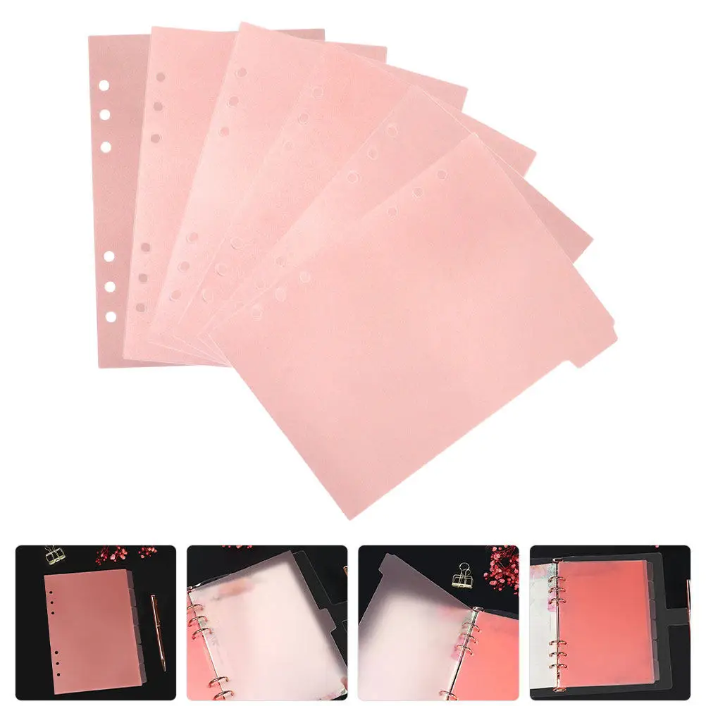 2Sets A5 Binder Dividers PP Material Colored Page Markers for Notebook Journal Organizer Index Classified Labels Detachable
2Sets A5 Binder Dividers PP Material Colored Page Markers for Notebook Journal Organizer Index Classified Labels Detachable