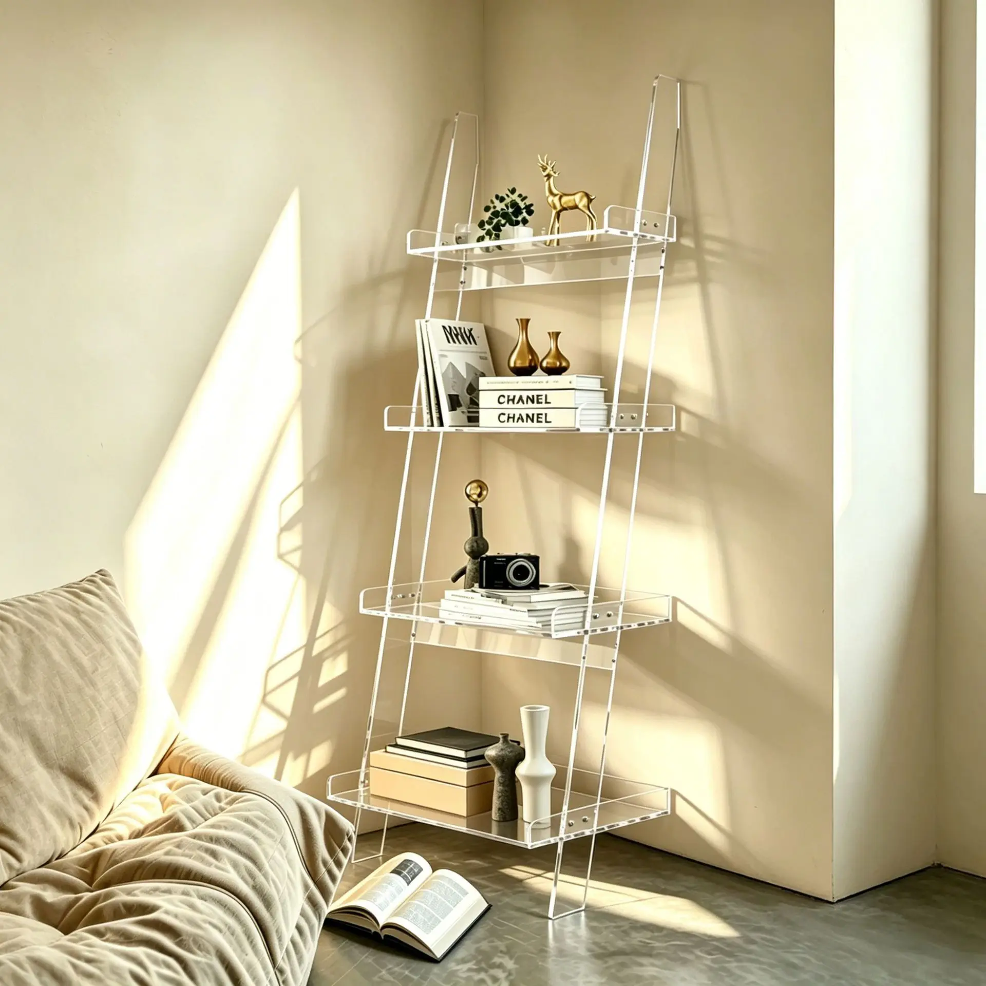 Acrylic multi-layer storage cabinet magazine living room floor-to-ceiling transparent display snack storage display bookshelf cr
Acrylic multi-layer storage cabinet magazine living room floor-to-ceiling transparent display snack storage display bookshelf cr
