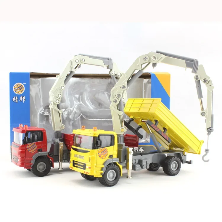 Alloy rescue crane engineering truck model exquisite children's gifts high-quality crane toys
Alloy rescue crane engineering truck model exquisite children's gifts high-quality crane toys
